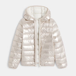 سُترة منفوخة ومبطنة، مع...